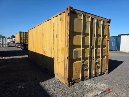Contentor Marítimo 20 pés (6m) DV Amarelo – Usado 361731-8